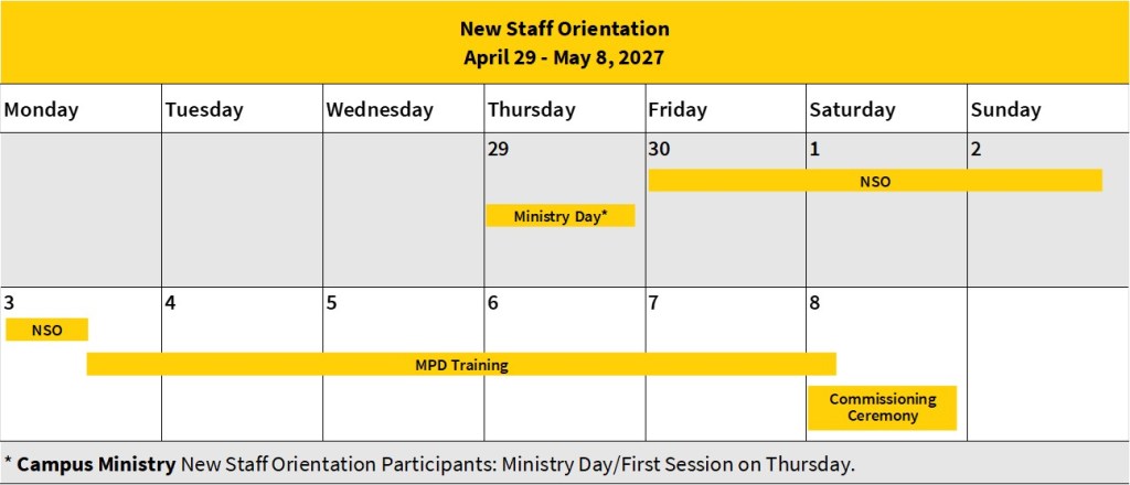 NSO Spring 2027 Schedule Web